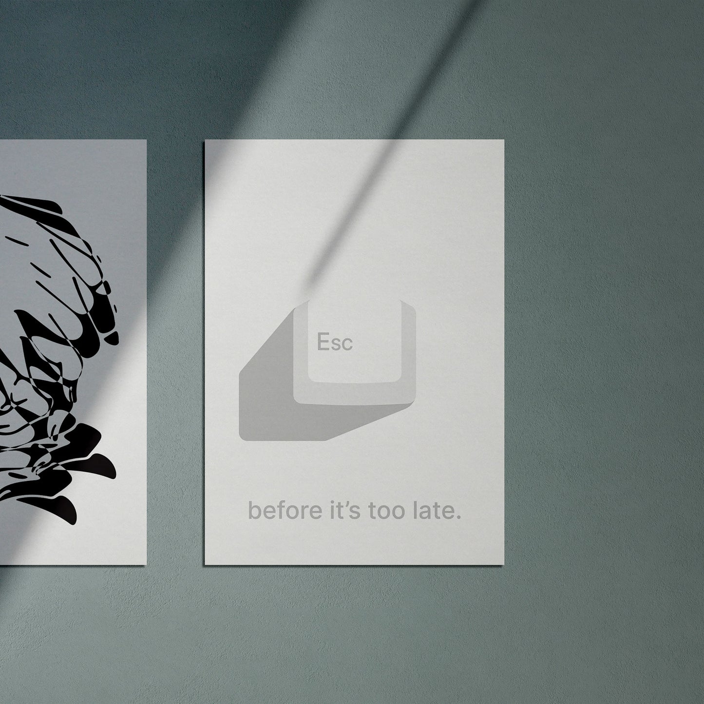 ESC Poster white