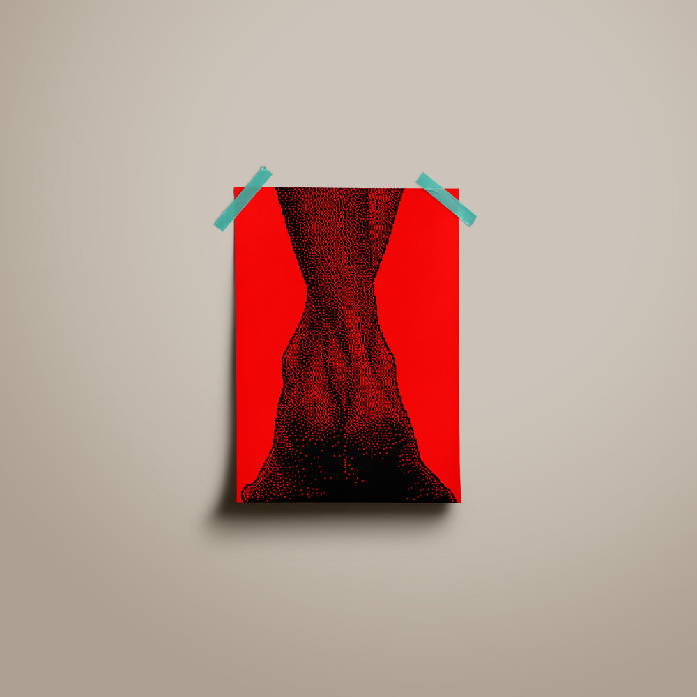 Heels Red Poster