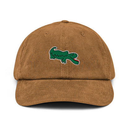 Loco Croco on Corduroy Cap