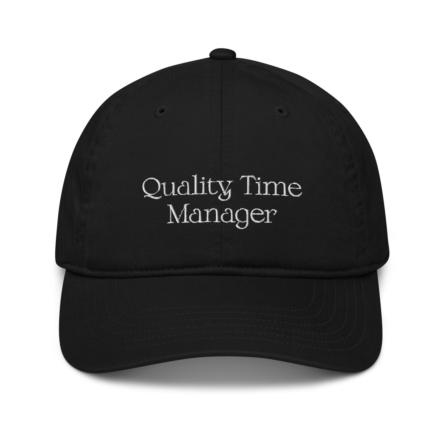 Quality Time Manager on Organic Cap