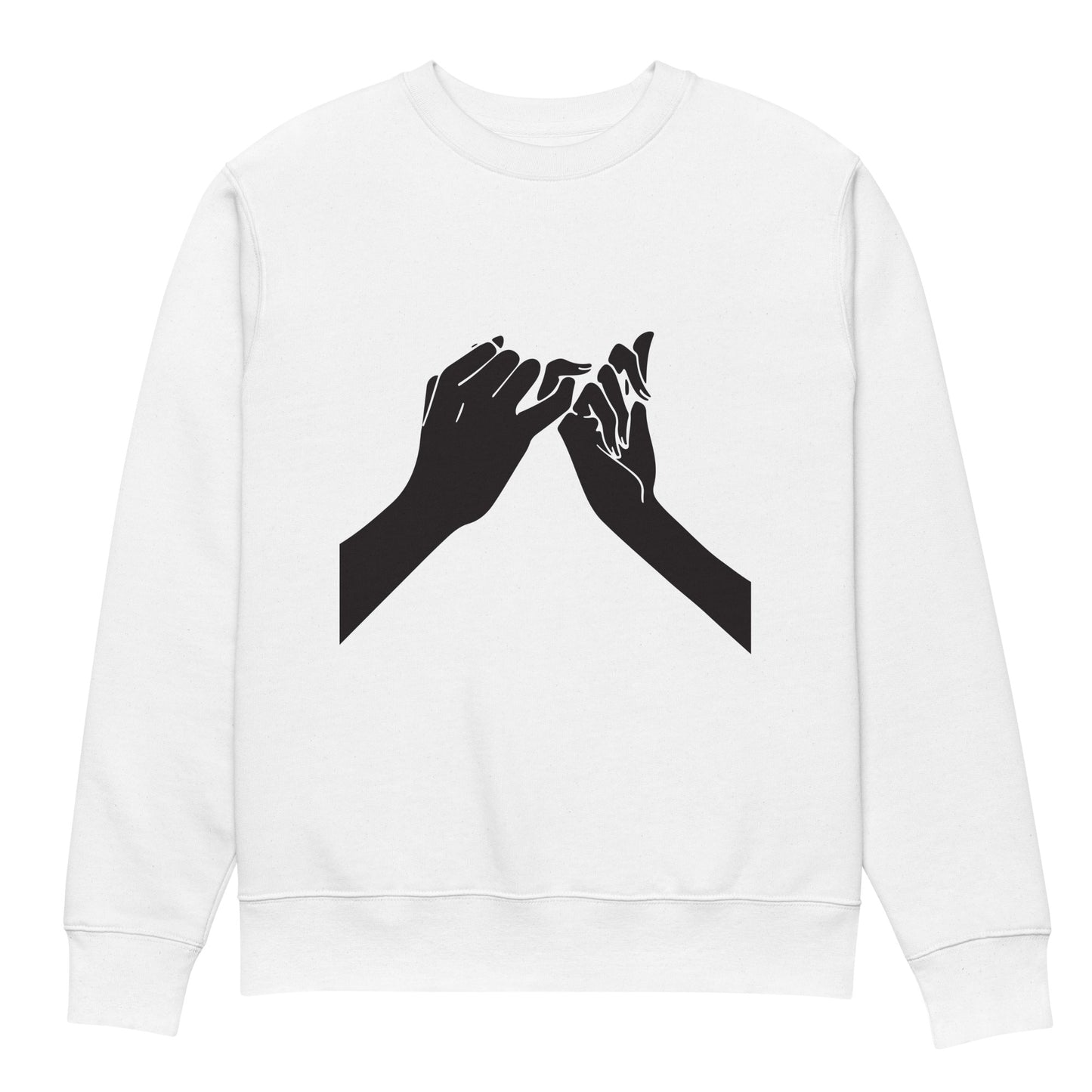 Pinky Promise on Organic Sweatshirt