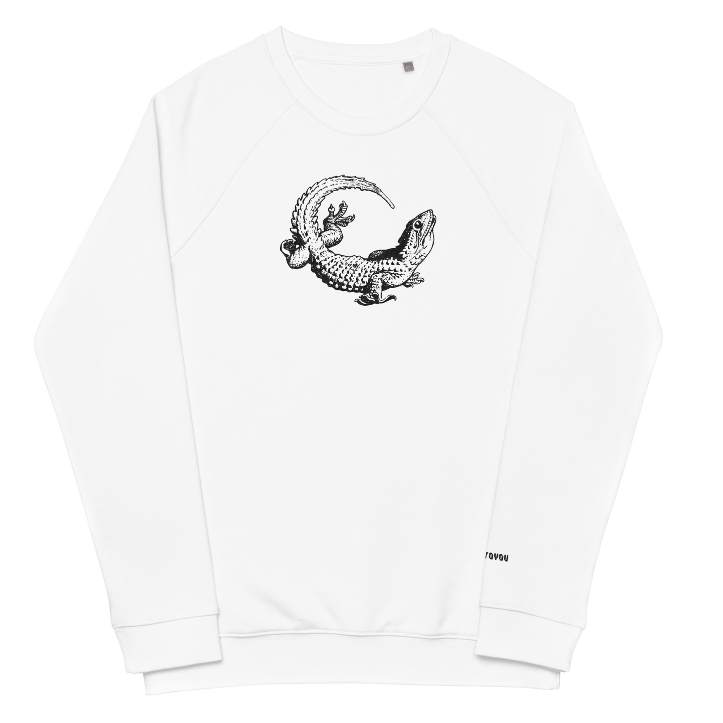 Lizard Raglan Sweater organic